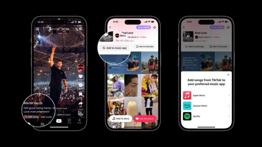 TIKTOK’S ‘ADD TO MUSIC APP’ FEATURE IS ROLLING OUT IN ANOTHER 163 COUNTRIES
