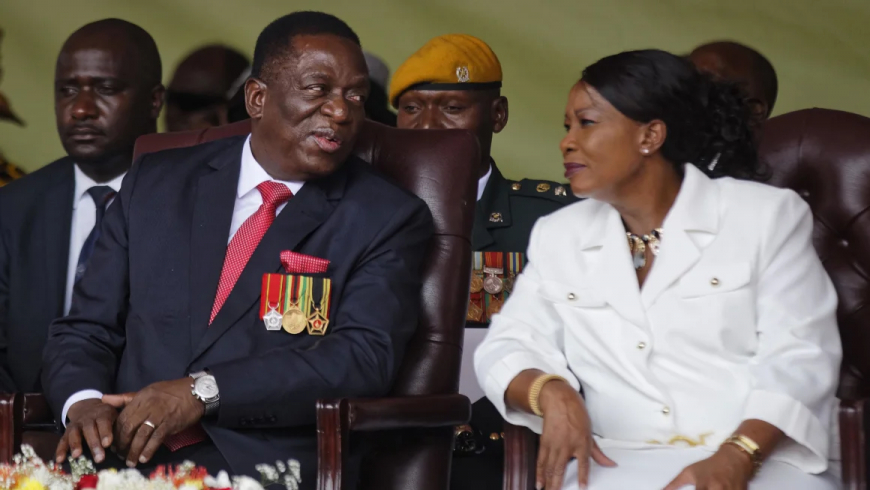 US sanctions Zimbabwe leader and wife for alleged corruption and human rights abuse