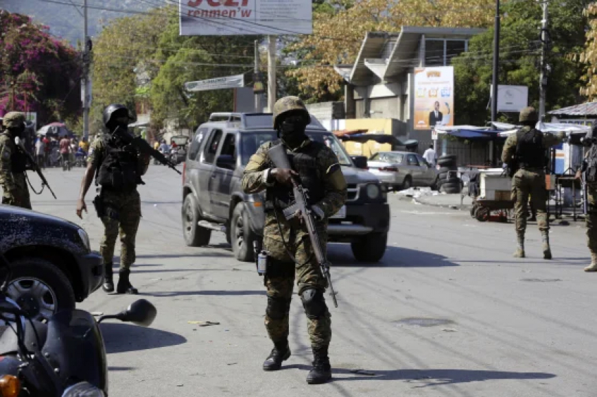 U.S. forces fly in to beef up security at embassy in Haiti and evacuate nonessential personnel
