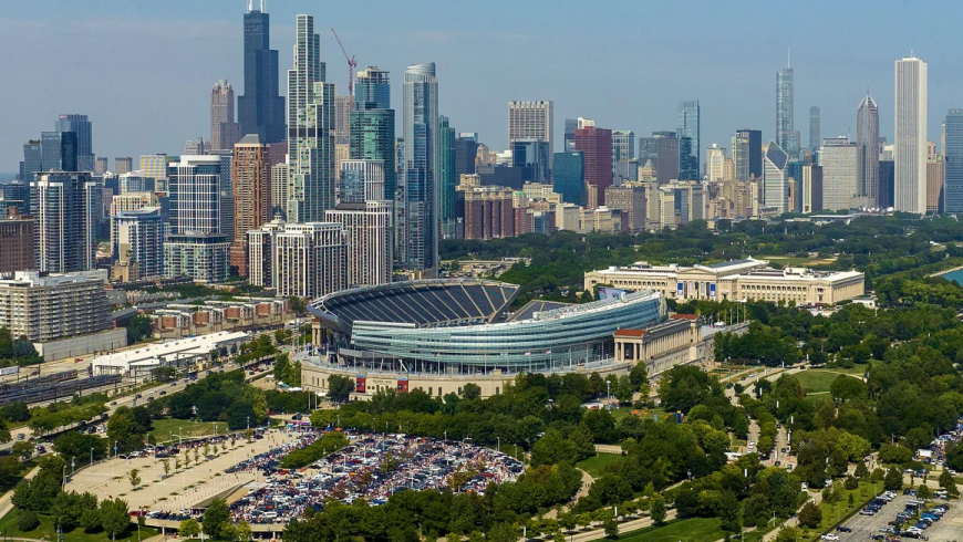 Chicago Bears to invest over $2 billion to build new stadium near Soldier Field, reversing plans to move from city center