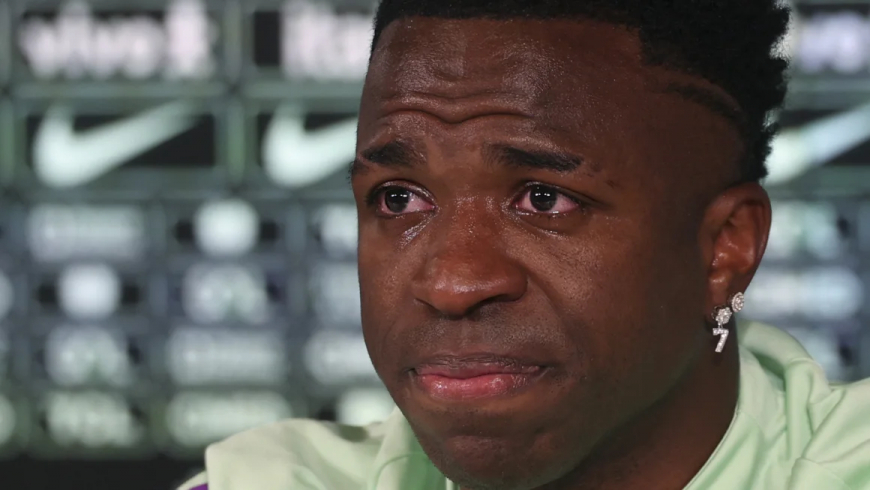 Real Madrid and Brazil star Vinícius Jr. reduced to tears as he speaks about the racist abuse he’s received