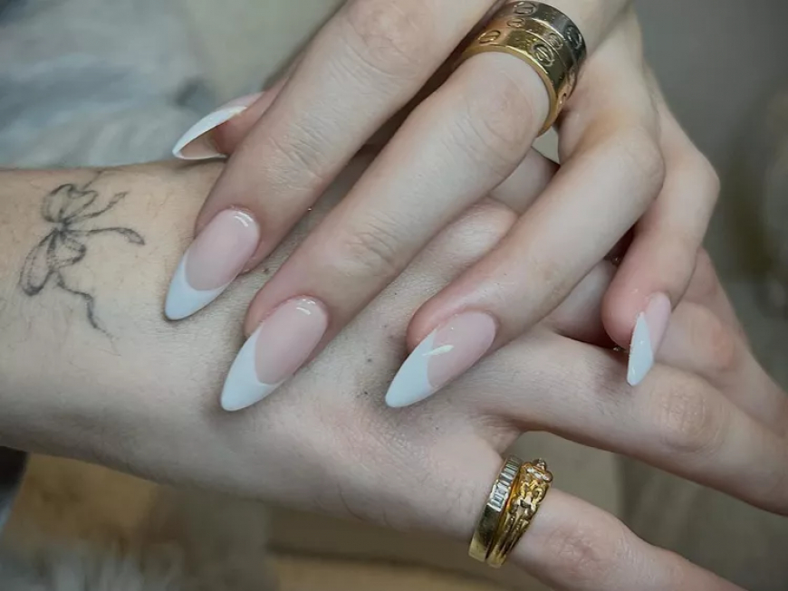 The "Deep" French Manicure Is the Glam Nail Trend Taking Over This Spring