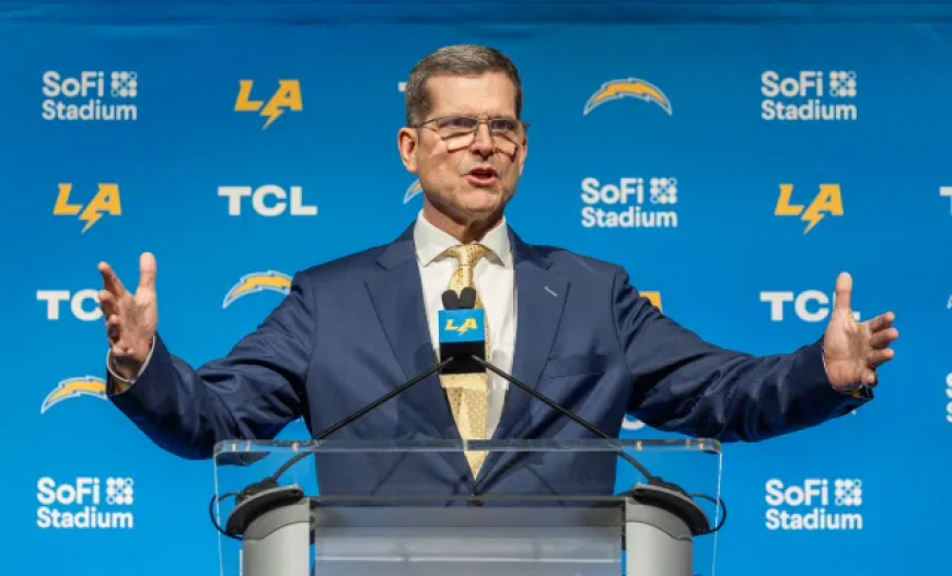 NFL Draft Winners and Losers: Jim Harbaugh blends old and new ways in 1st Chargers draft